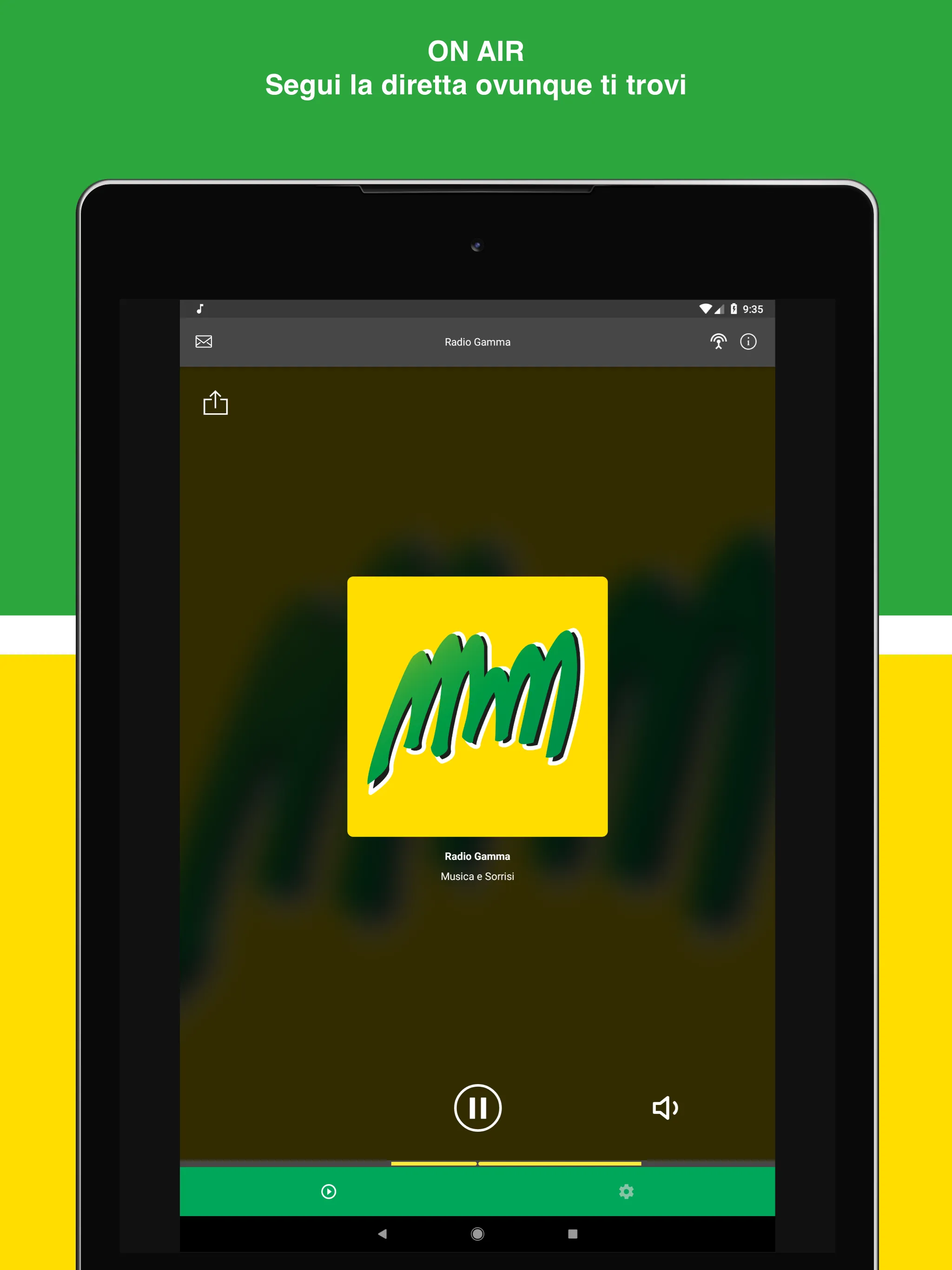 Radio Gamma, Musica e Sorrisi | Indus Appstore | Screenshot