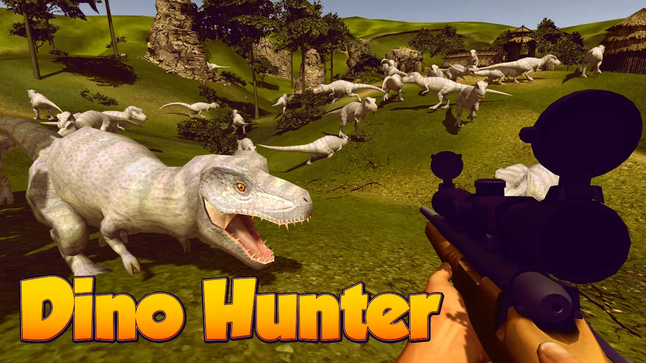 Dino Down: A Sniper's Odyssey | Indus Appstore | Screenshot