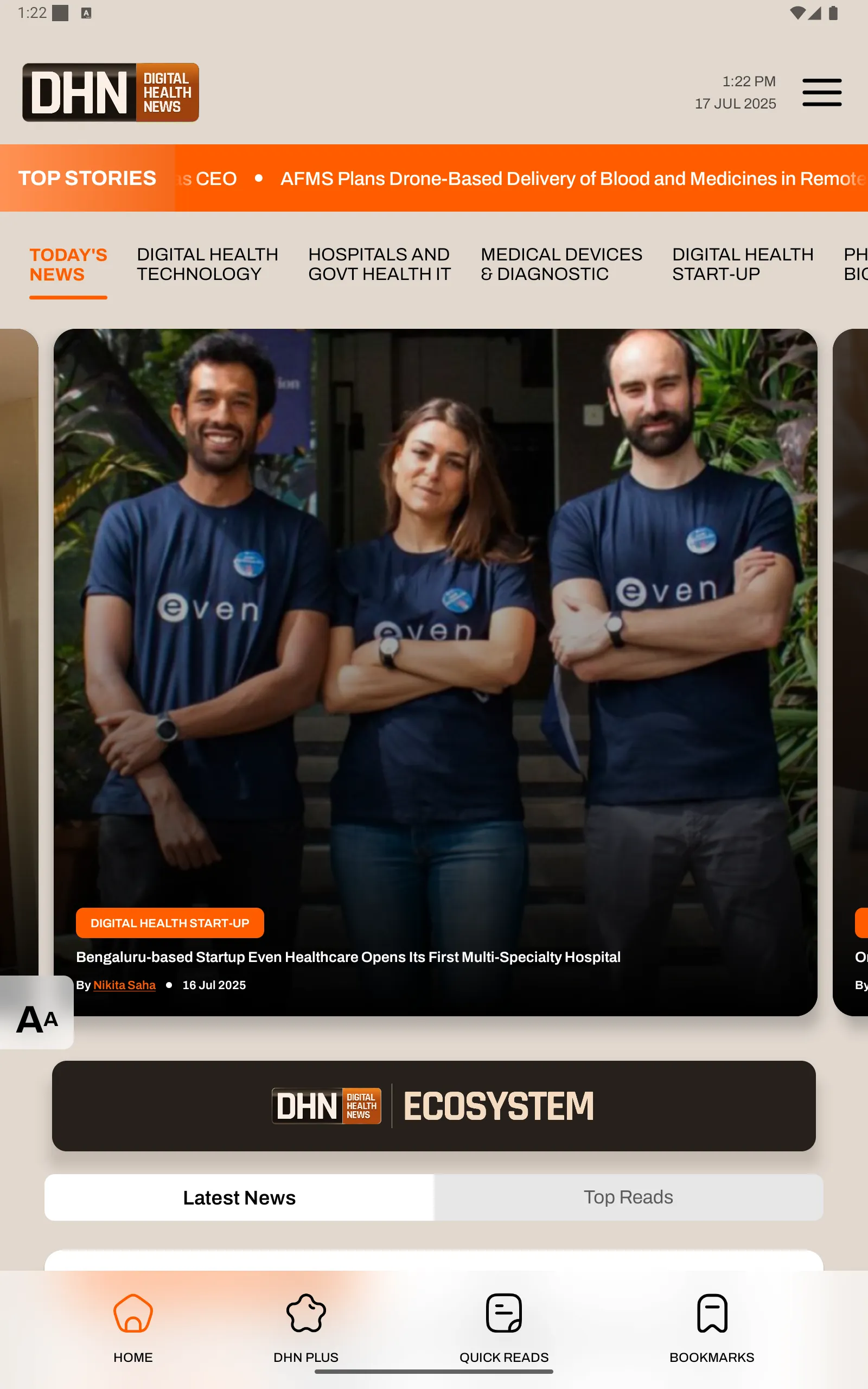 DHN | Indus Appstore | Screenshot