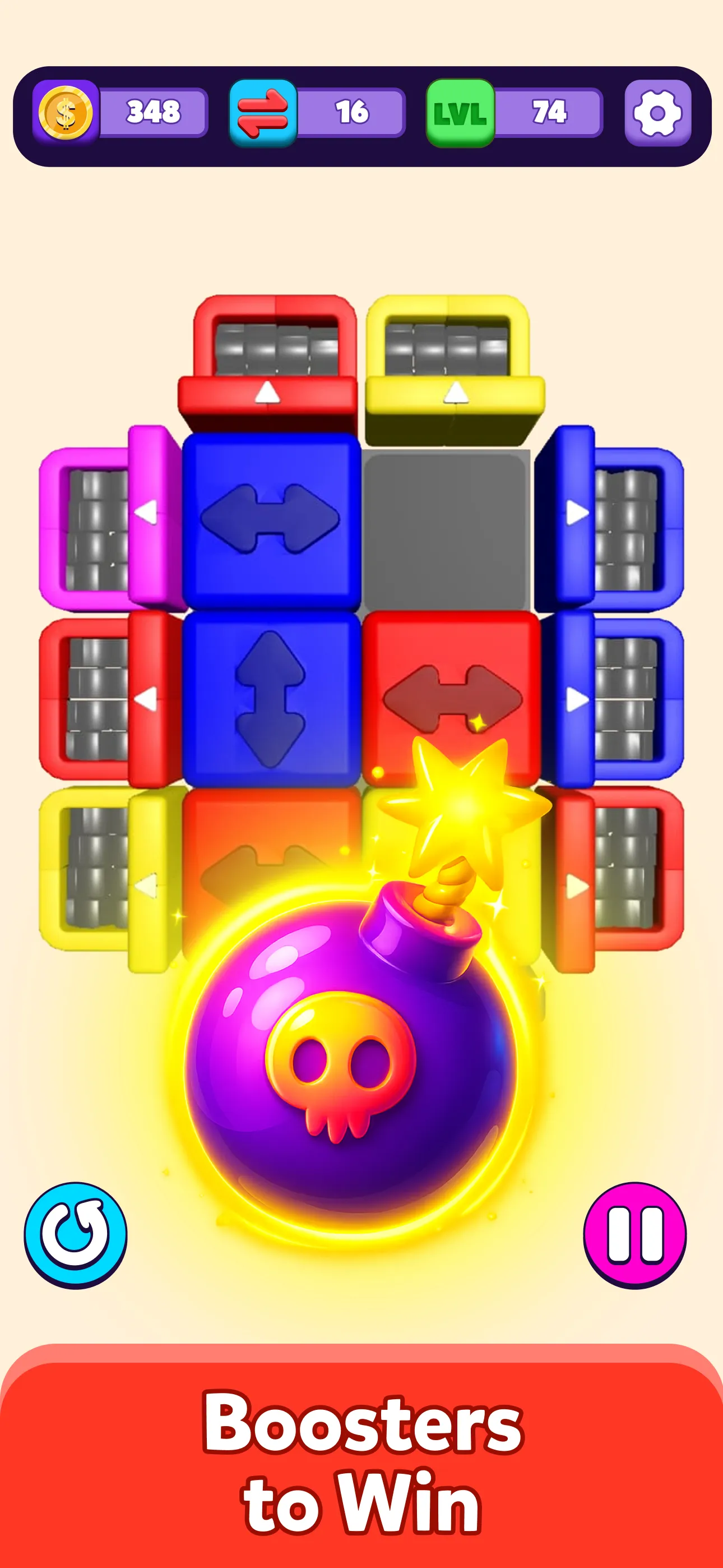 Color Block Jam: Slide Puzzle | Indus Appstore | Screenshot