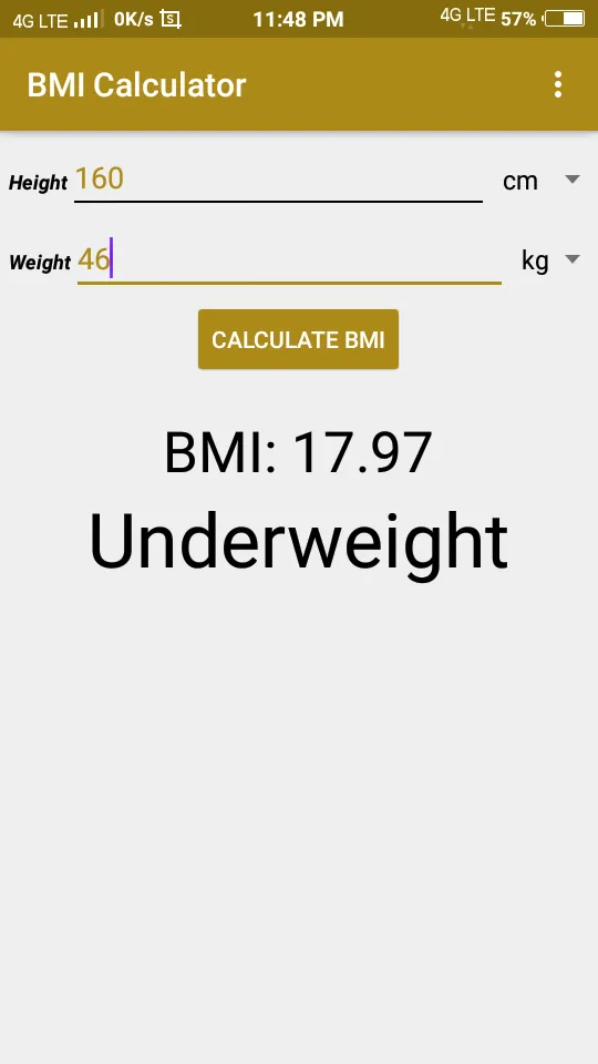 BMI Calculator | Indus Appstore | Screenshot