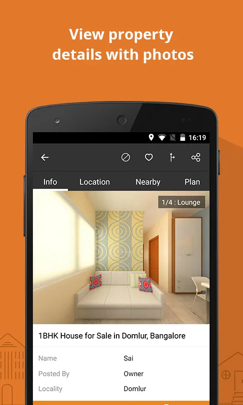 CommonFloor Property Search | Indus Appstore | Screenshot