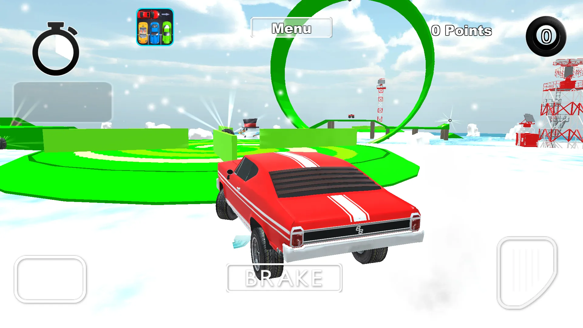 Snow Car Race & Stunts Extreme | Indus Appstore | Screenshot