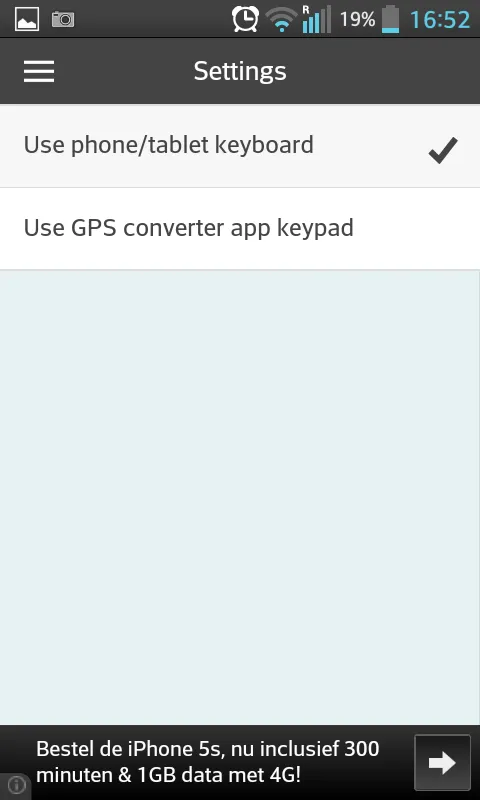 GPS coordinates converter | Indus Appstore | Screenshot