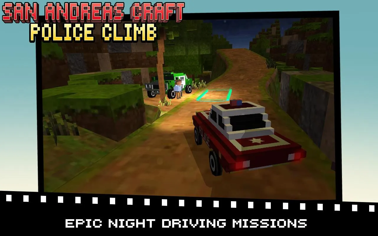 San Andreas Craft Police Climb | Indus Appstore | Screenshot