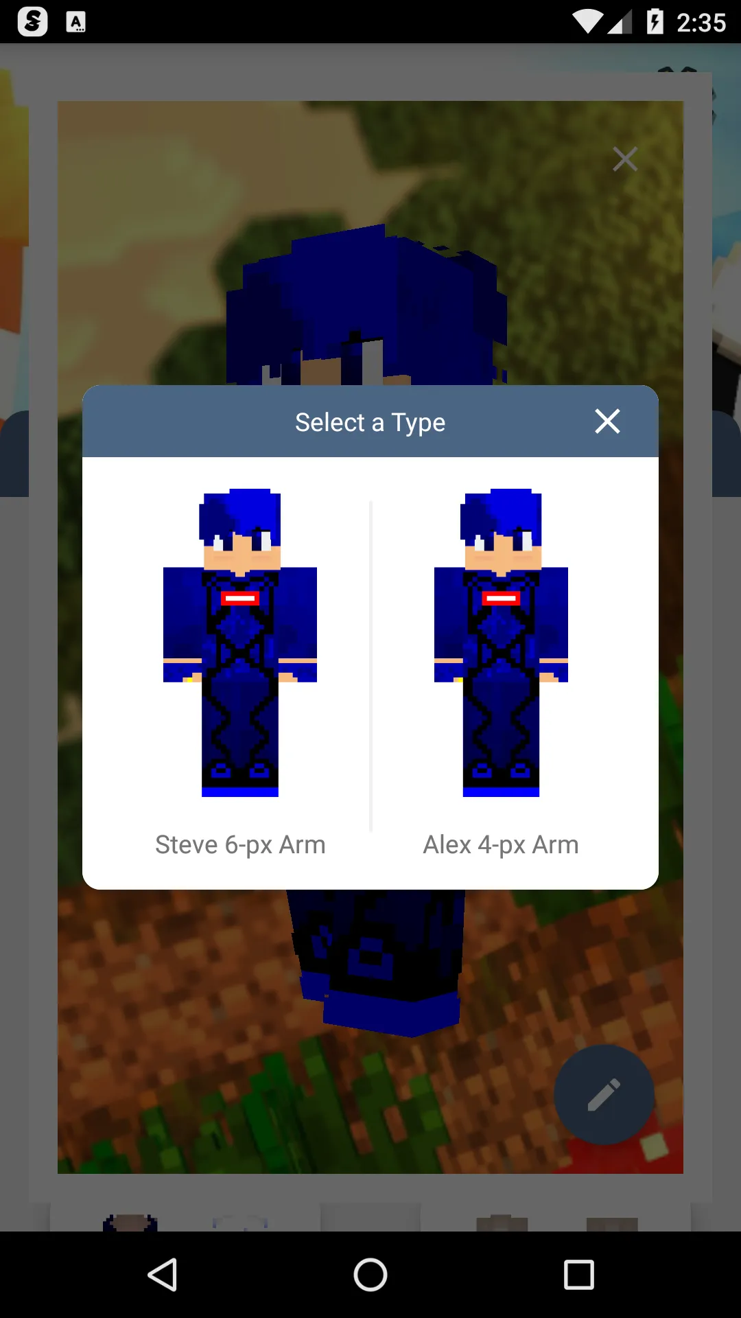 HD Skins Editor for Minecraft | Indus Appstore | Screenshot