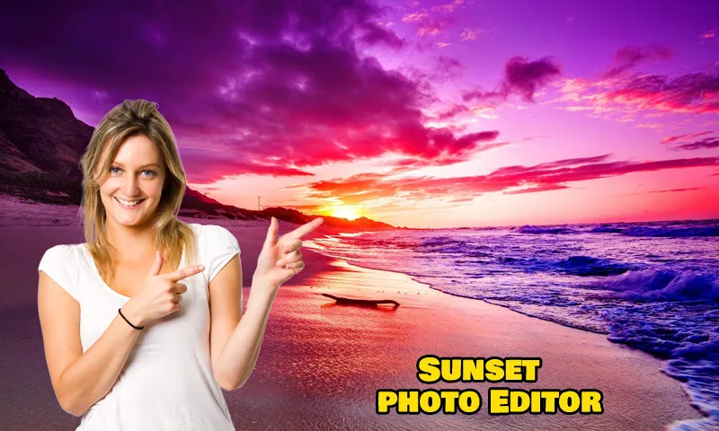 Sunset Photo Frames | Indus Appstore | Screenshot