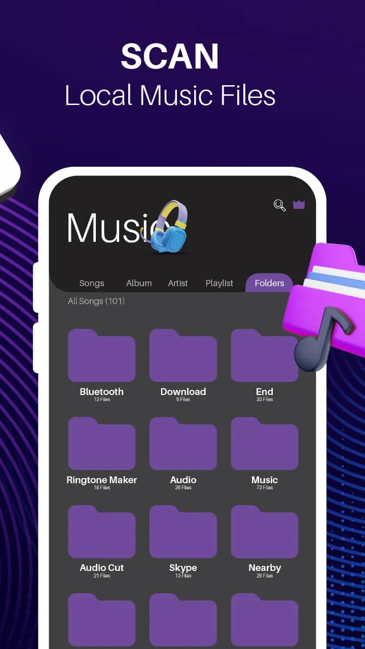 Music Player: Video Player MP3 | Indus Appstore | Screenshot