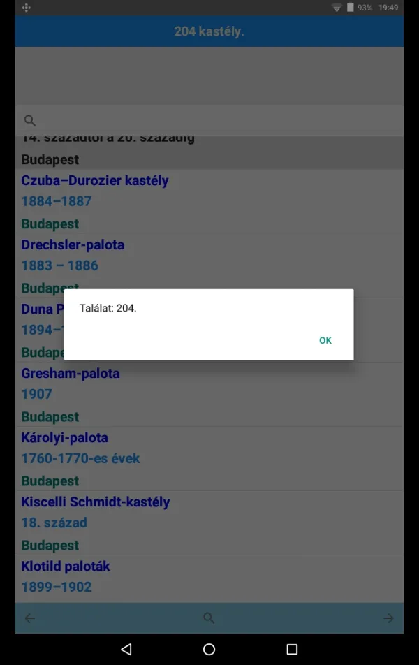 Magyarországi Kastélyok | Indus Appstore | Screenshot