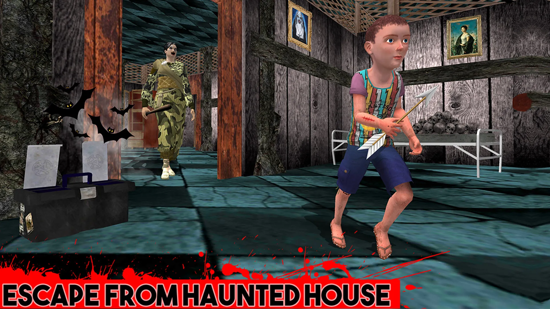 Army Granny Scary Ghost 3D | Indus Appstore | Screenshot