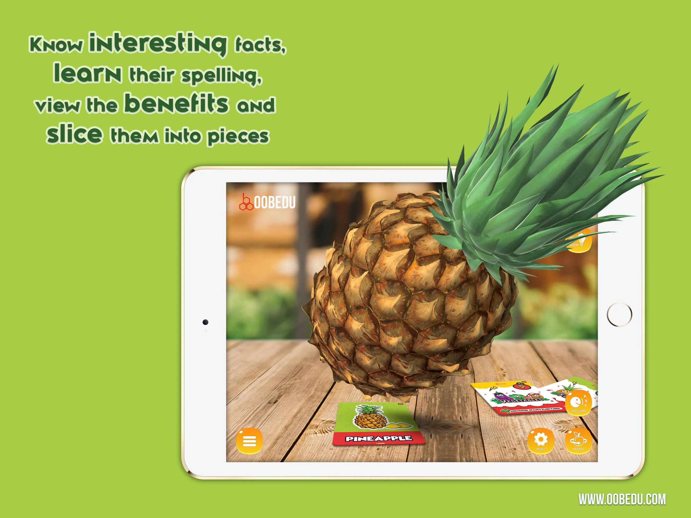 OOBEDU Fruits and Vegetables | Indus Appstore | Screenshot