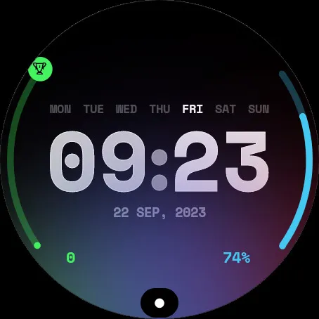 KWCH Kustom Watchface Creator | Indus Appstore | Screenshot