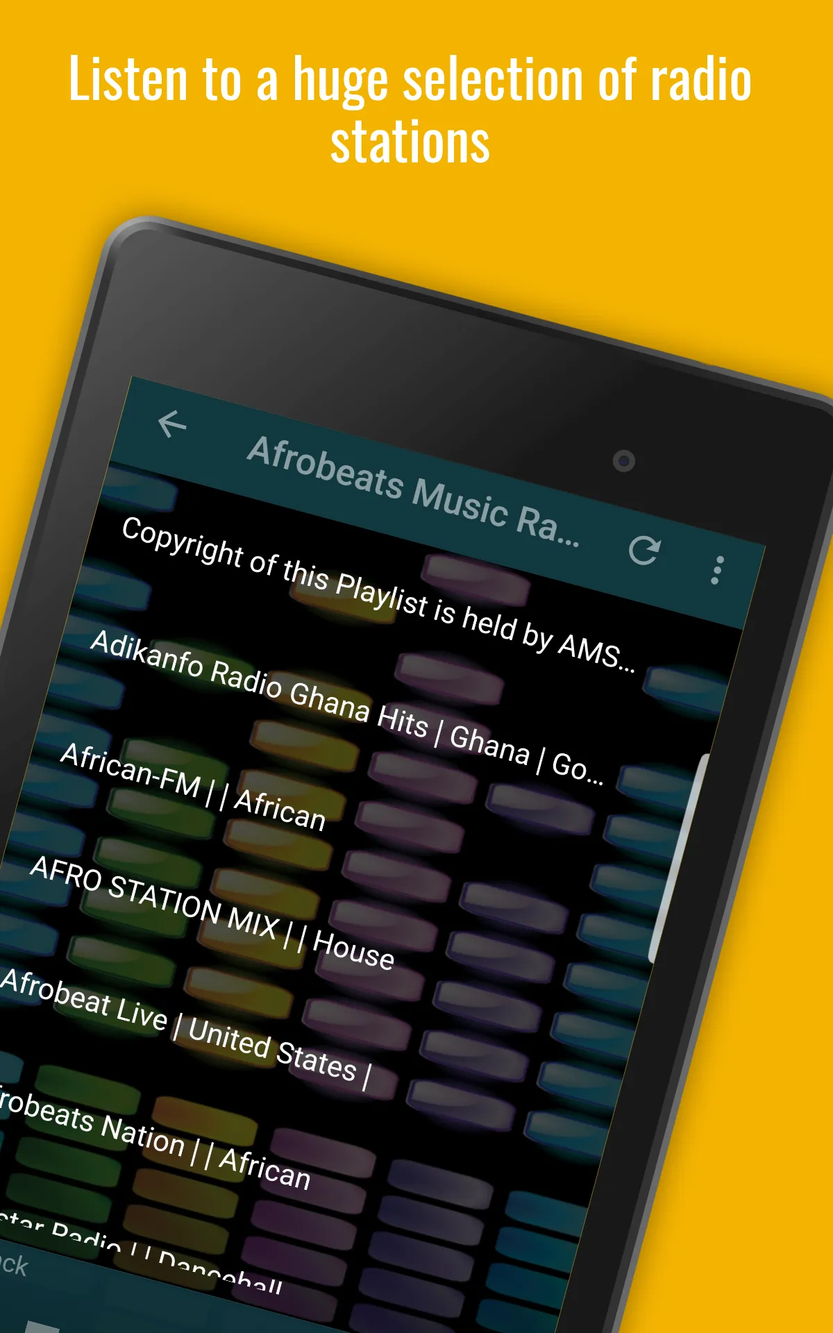 Afrobeat Music Radio | Indus Appstore | Screenshot