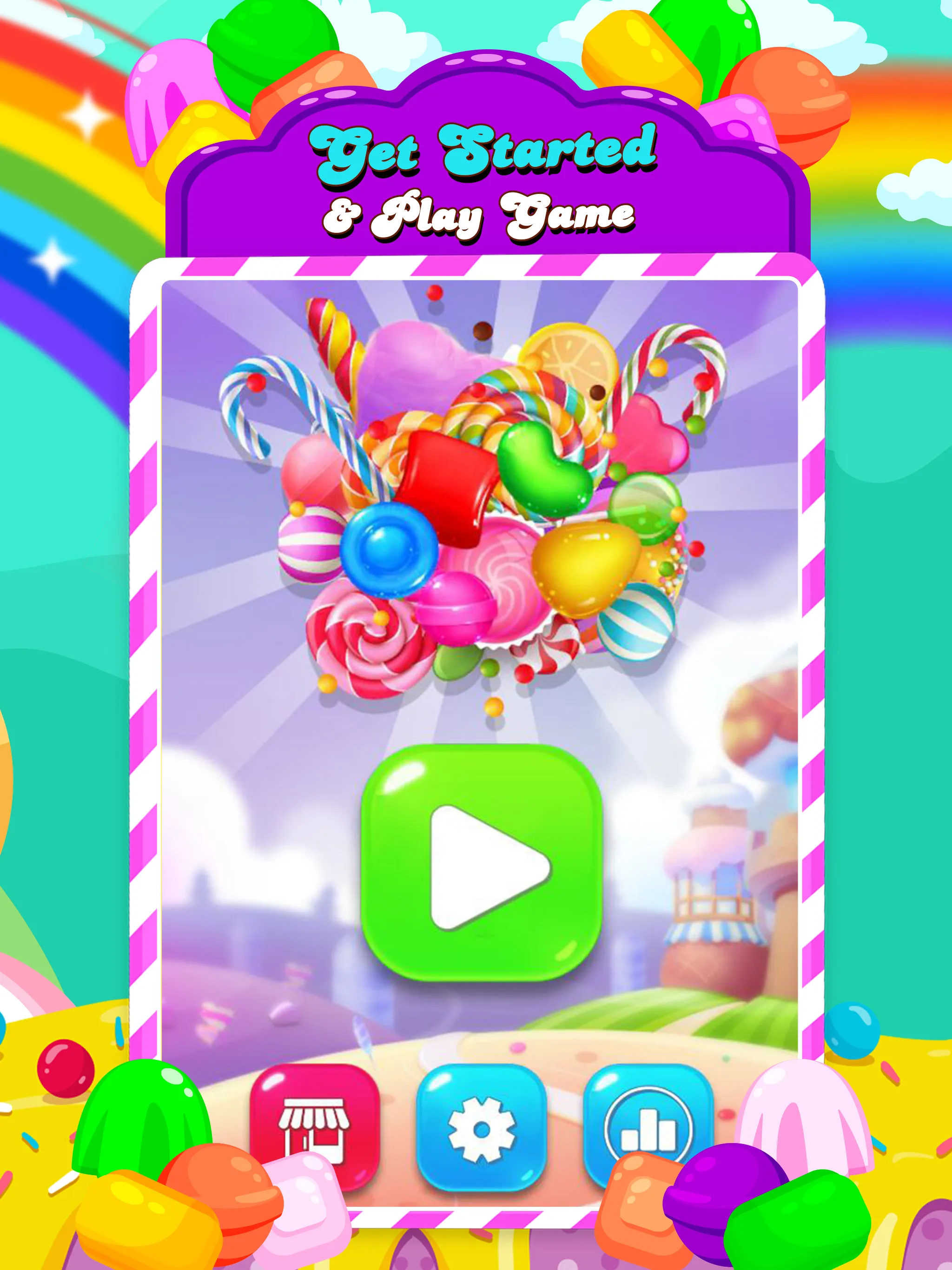 Candy Jump Survival Challenge | Indus Appstore | Screenshot