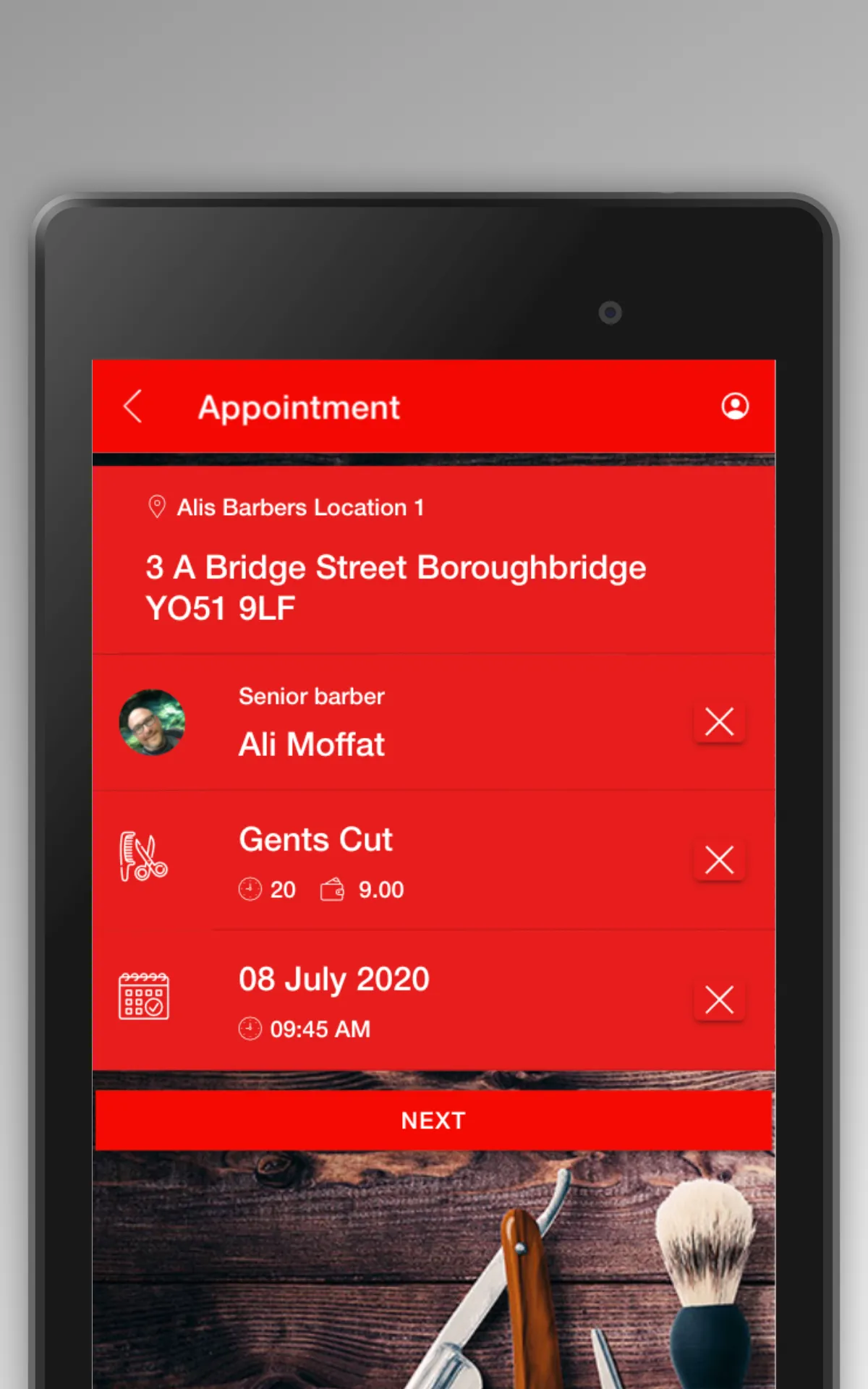 Ali's Barbers | Indus Appstore | Screenshot