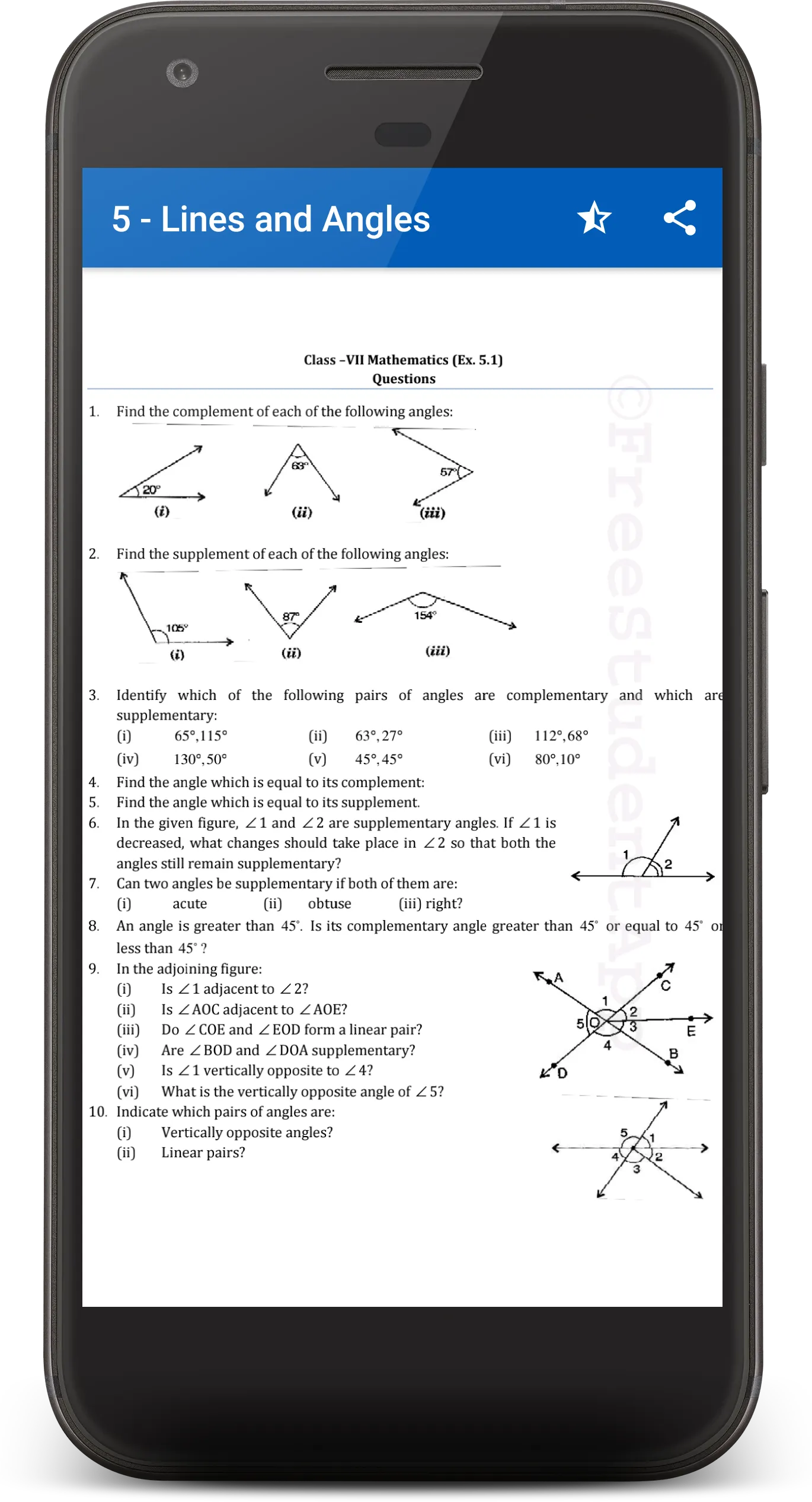 RD Sharma 7th Math Solutions | Indus Appstore | Screenshot