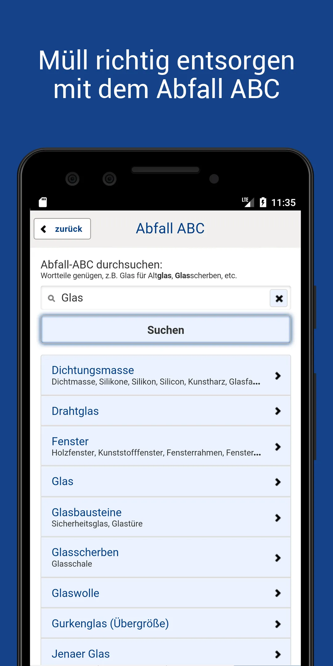 Landkreis Coburg Abfall-App | Indus Appstore | Screenshot