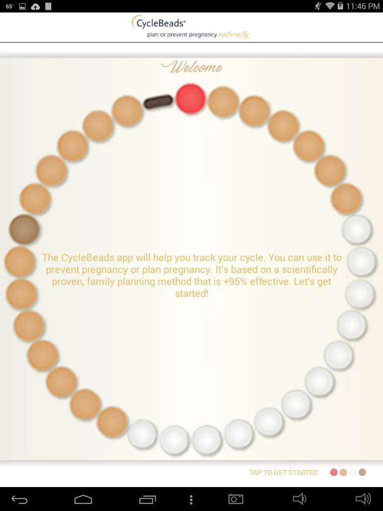 CycleBeads Period & Ovulation | Indus Appstore | Screenshot