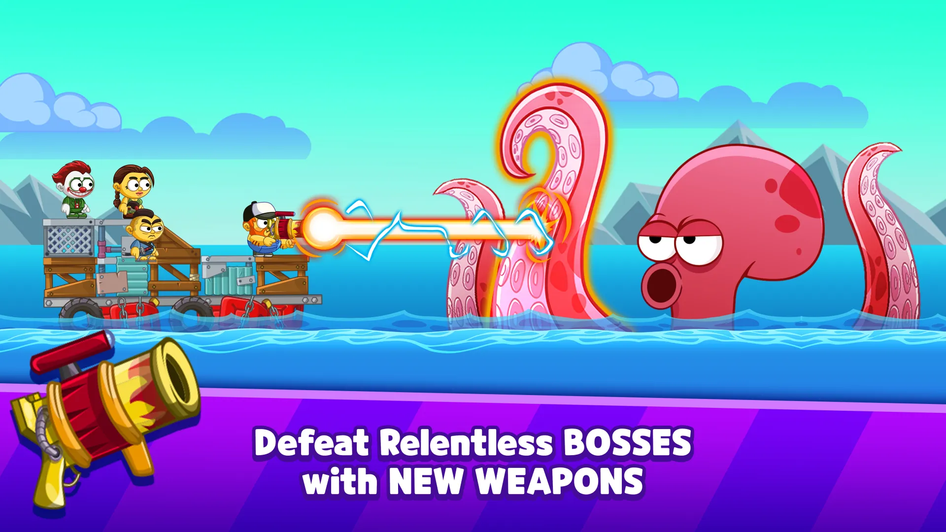 Boat Battles: Defend Your Raft | Indus Appstore | Screenshot