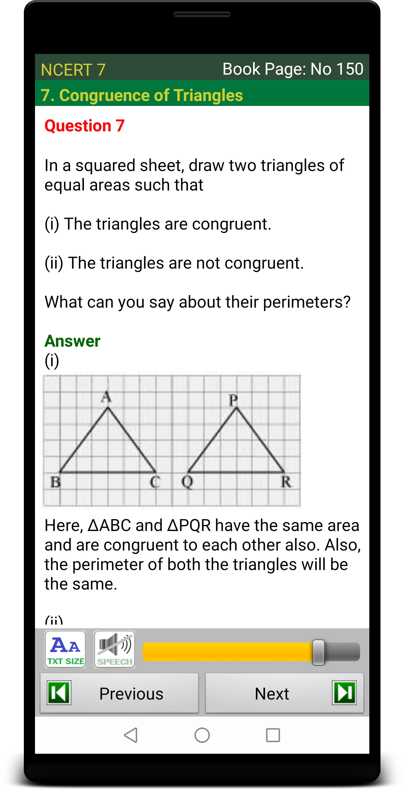 Grade 7 Solutions | Indus Appstore | Screenshot