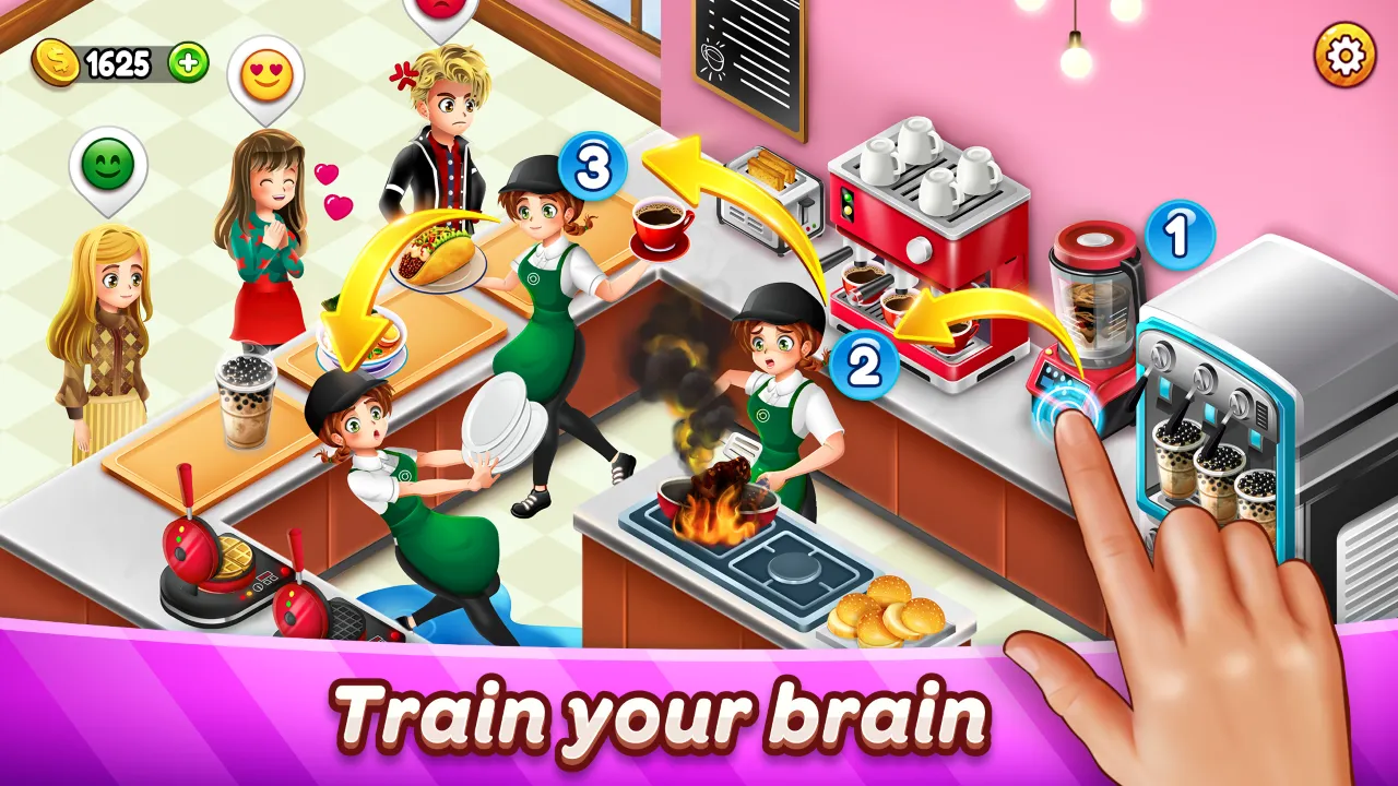 Cafe Panic: Cooking games | Indus Appstore | Screenshot