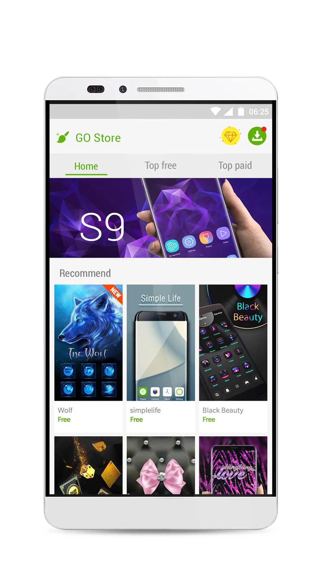 GO Launcher S – 3D Theme, Wall | Indus Appstore | Screenshot