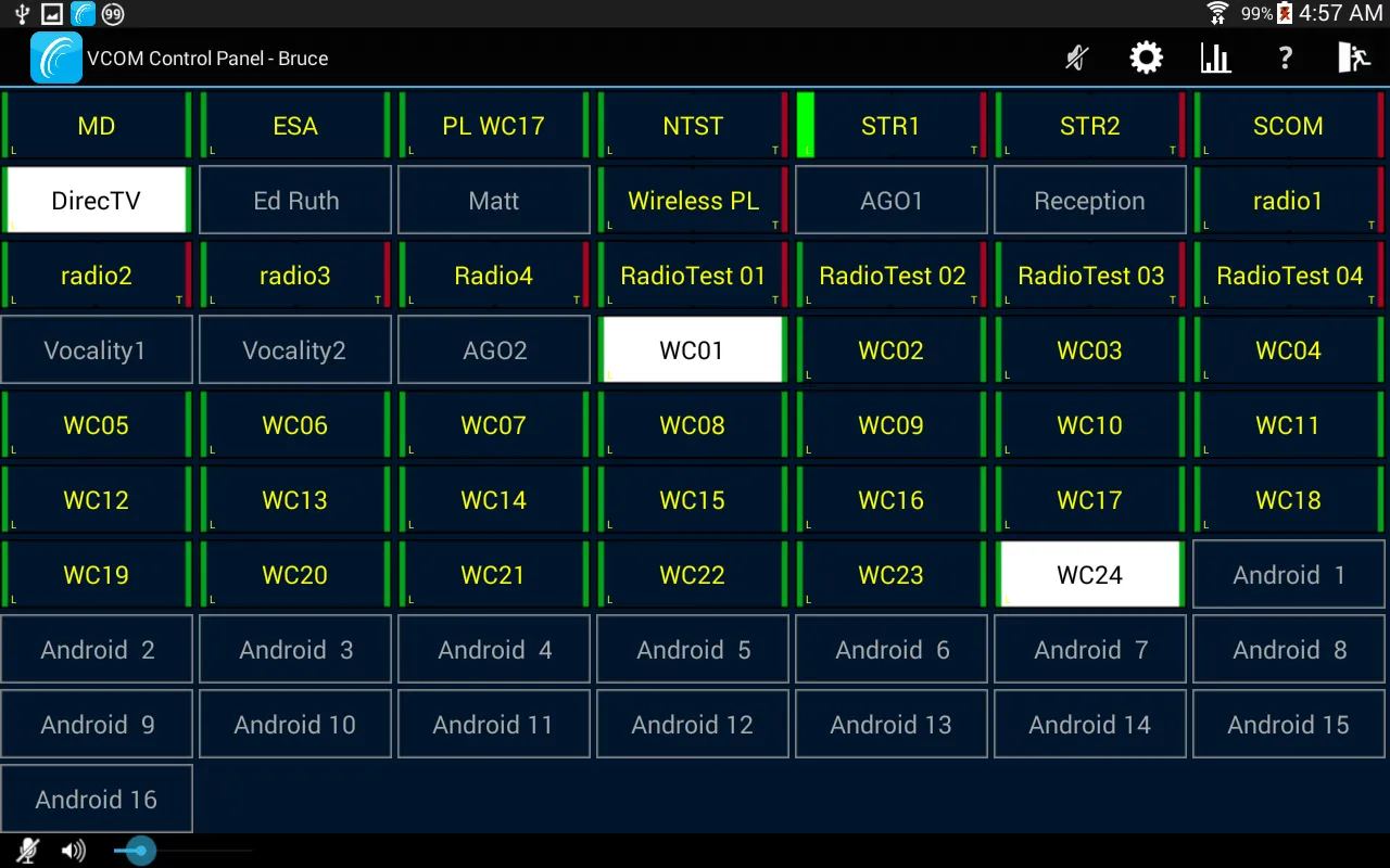 VCOM Control Panel | Indus Appstore | Screenshot