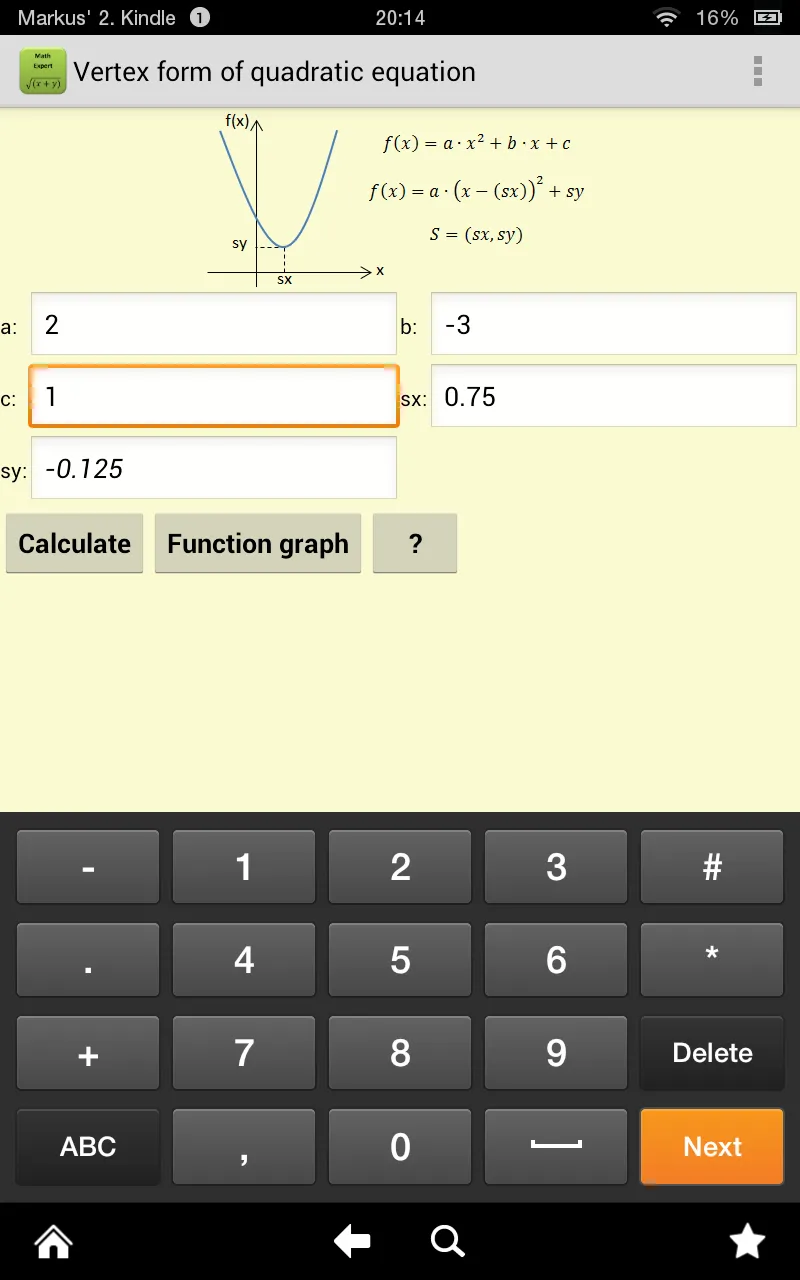 Math Expert | Indus Appstore | Screenshot