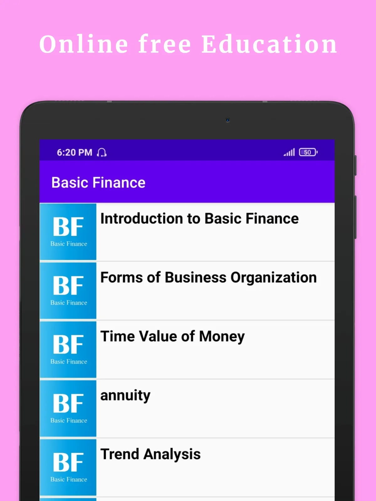 Basic Finance | Indus Appstore | Screenshot