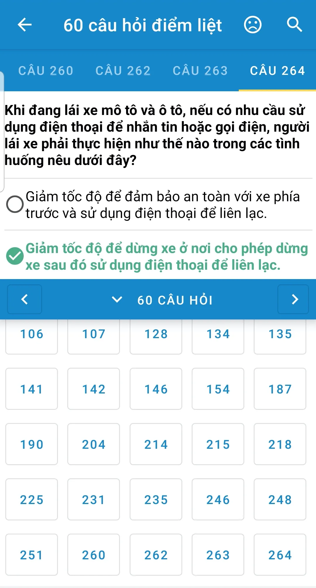 Ôn thi GPLX 600 Câu | Indus Appstore | Screenshot