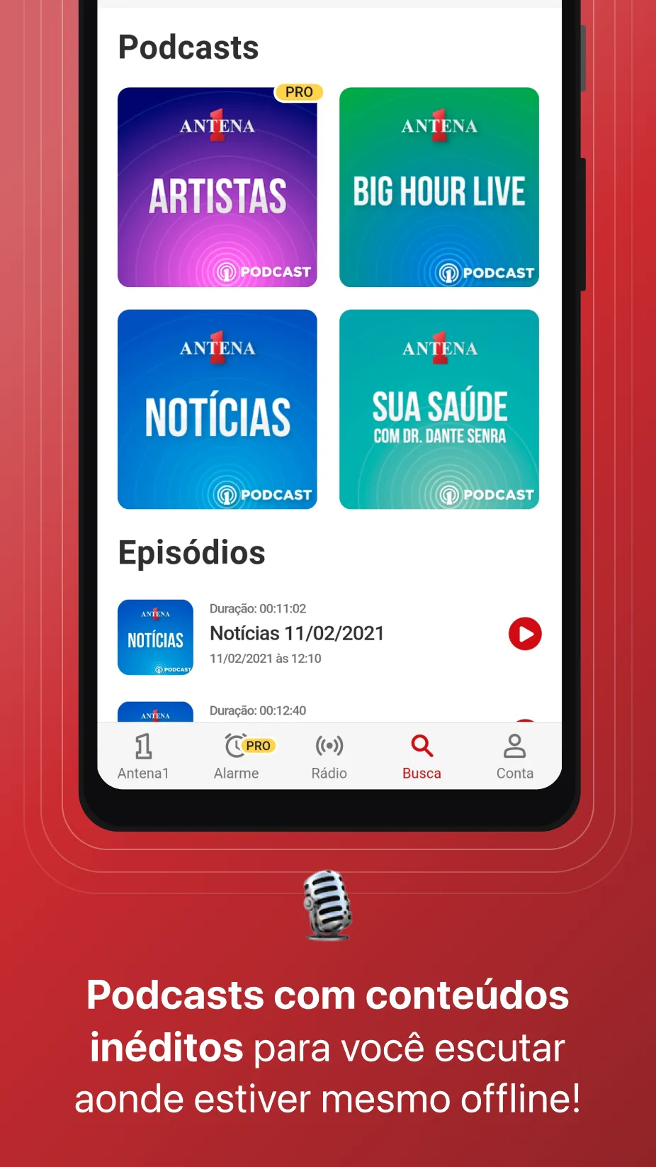 Rádio Antena 1 PRO | Indus Appstore | Screenshot