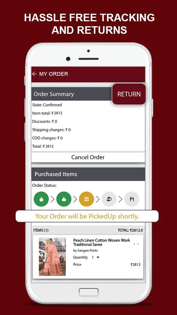 Sarees Online Shopping | Indus Appstore | Screenshot