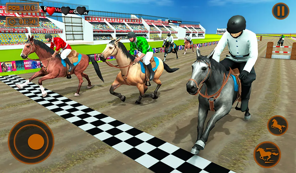 Mounted Horse Racing Games | Indus Appstore | Screenshot