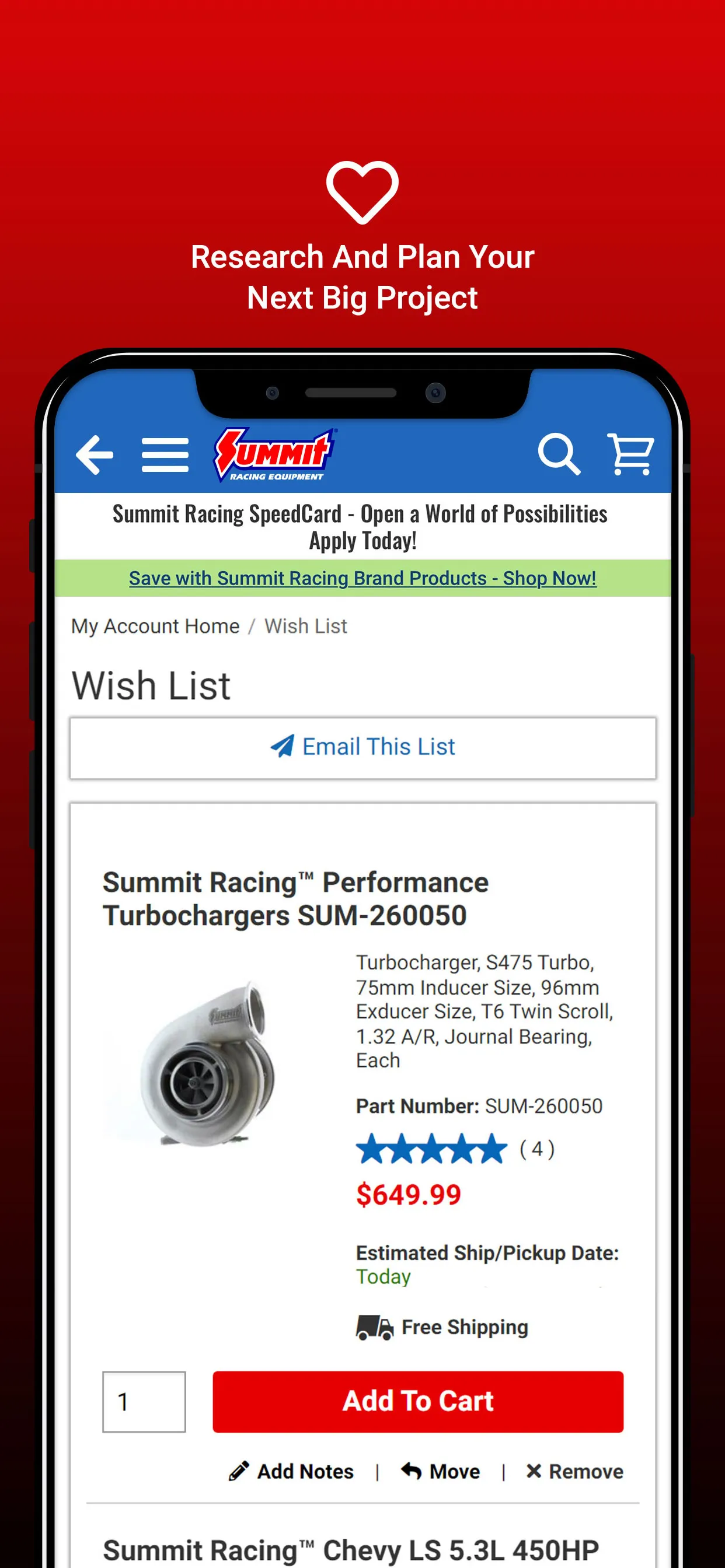 Summit Racing | Indus Appstore | Screenshot