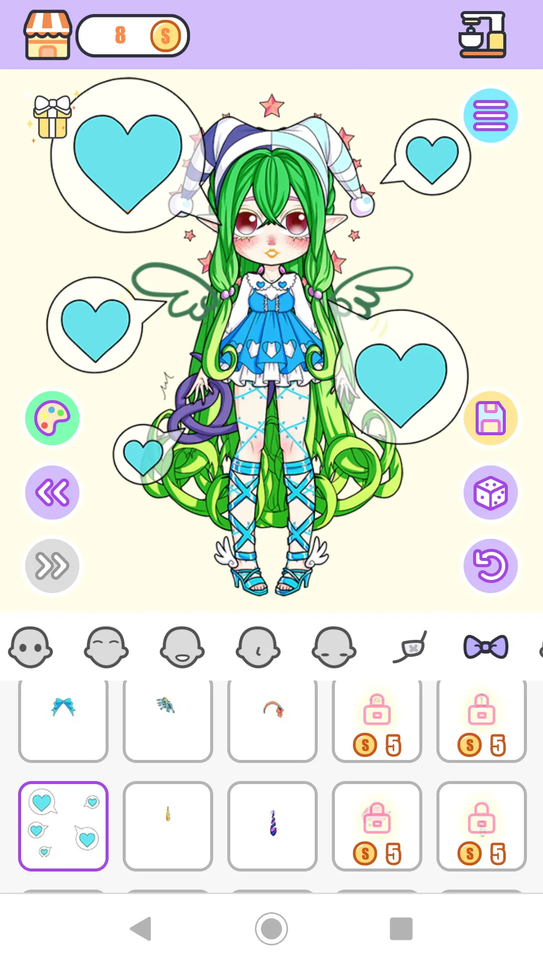 Magical Girl Avatar Factory | Indus Appstore | Screenshot