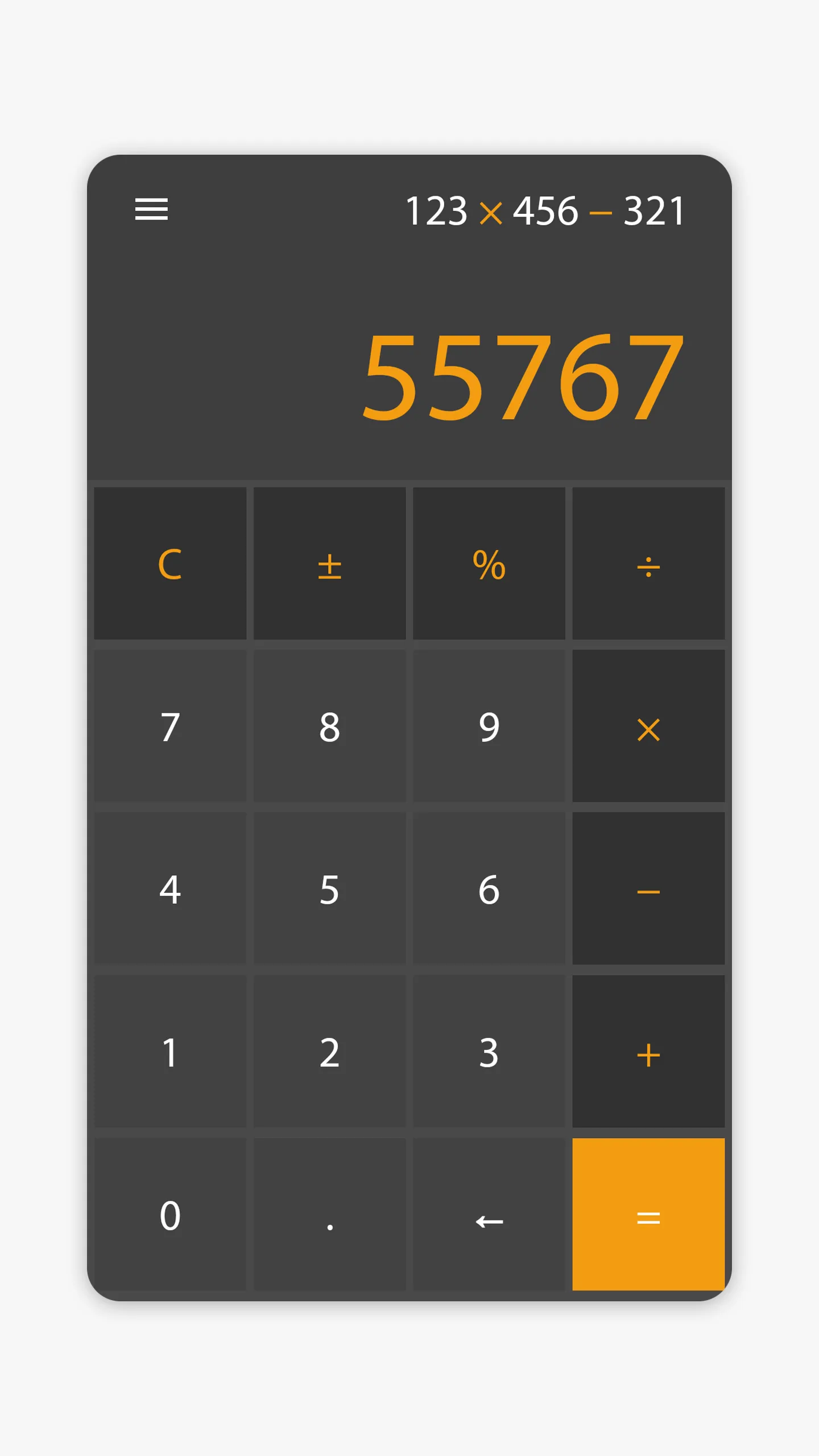 Minimal Calculator | Indus Appstore | Screenshot