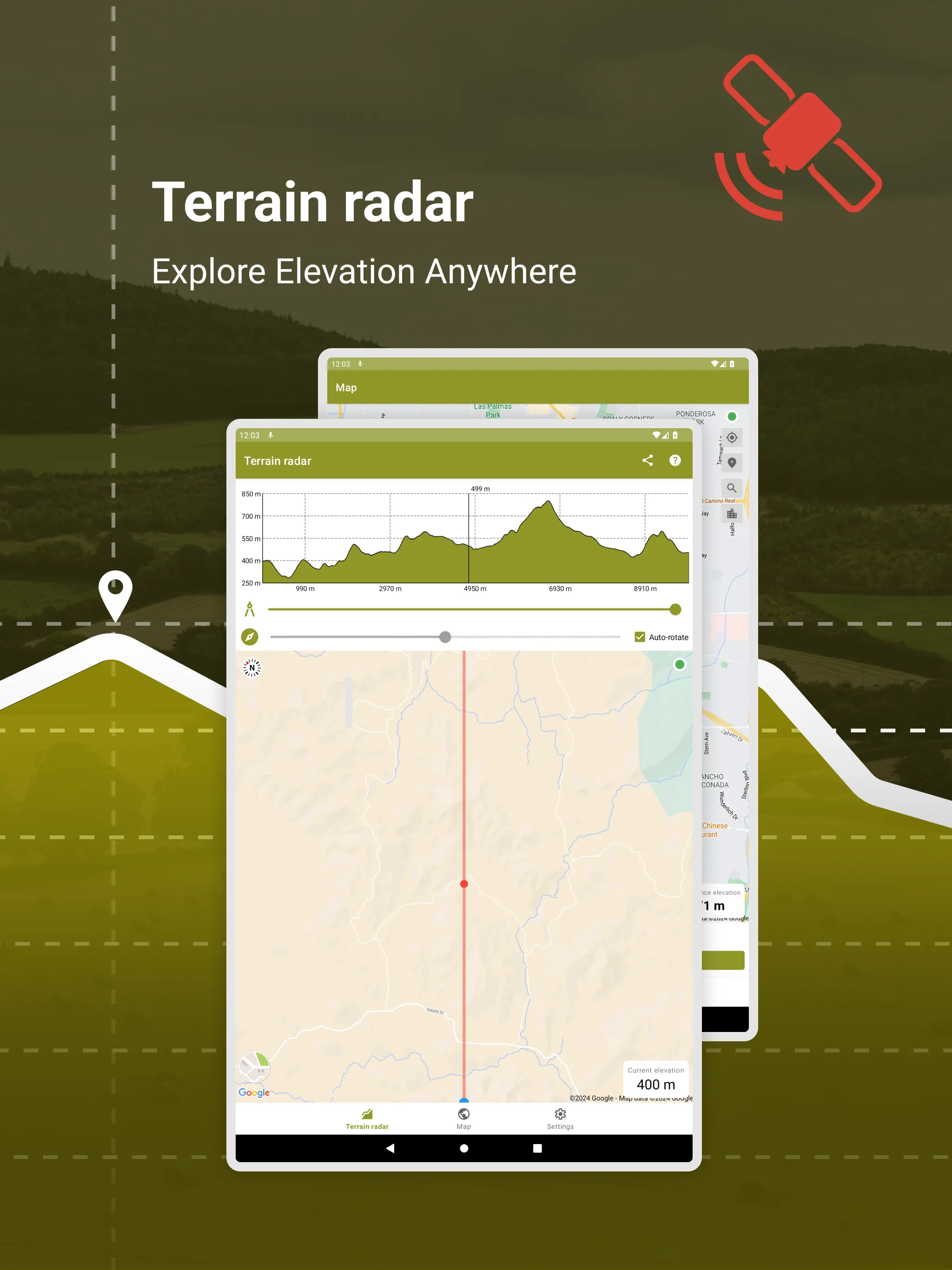 Terrain Radar | Indus Appstore | Screenshot