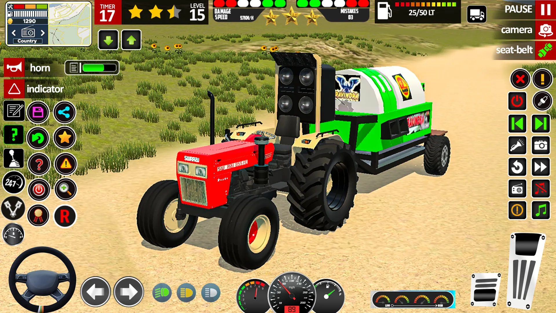 Indian Tractor Farming 3D Game | Indus Appstore | Screenshot