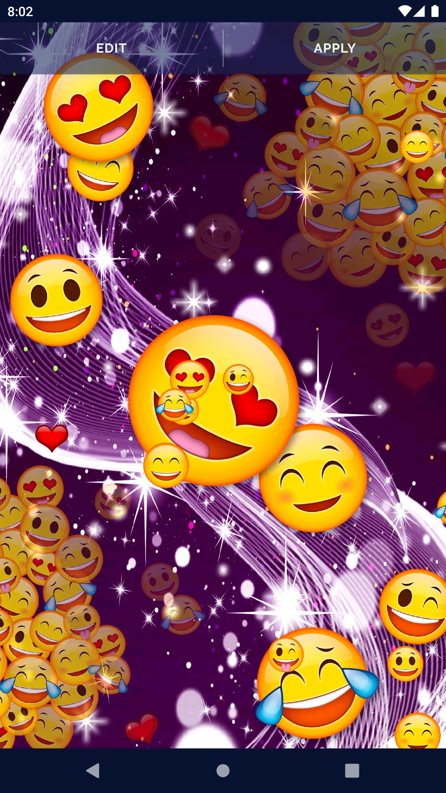 Emoji Wink Live Wallpaper | Indus Appstore | Screenshot