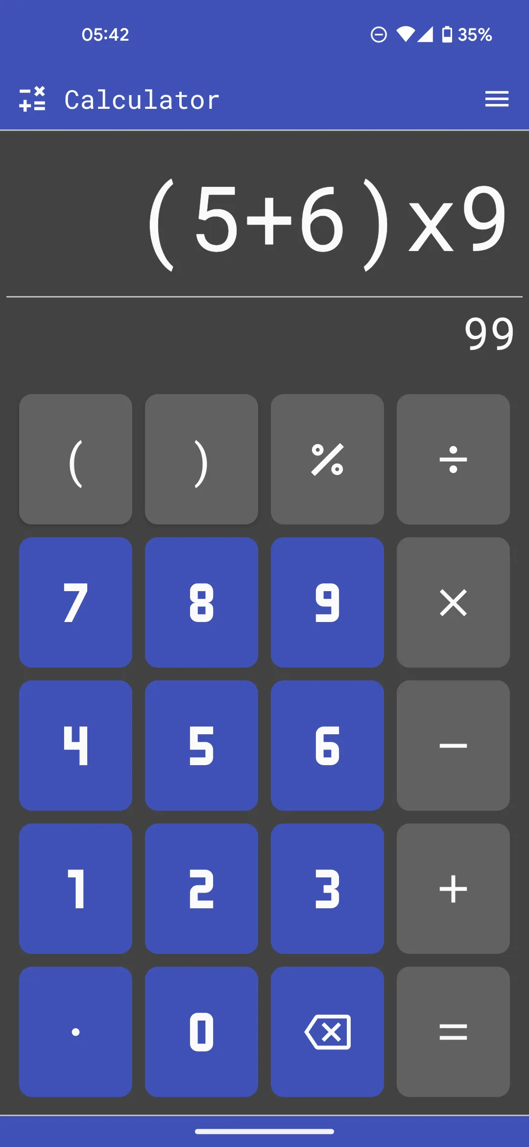 Calculator | Indus Appstore | Screenshot