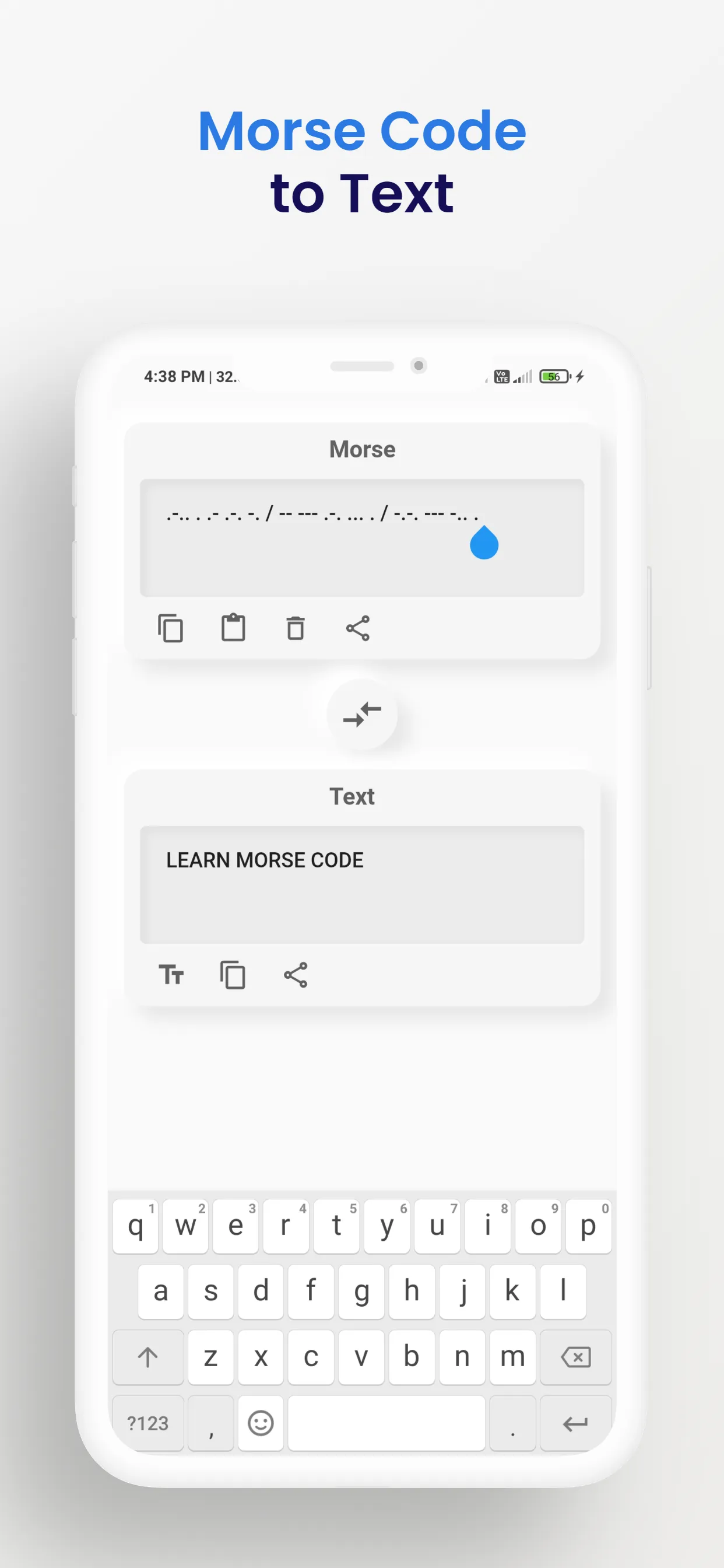 Morse Code | Indus Appstore | Screenshot