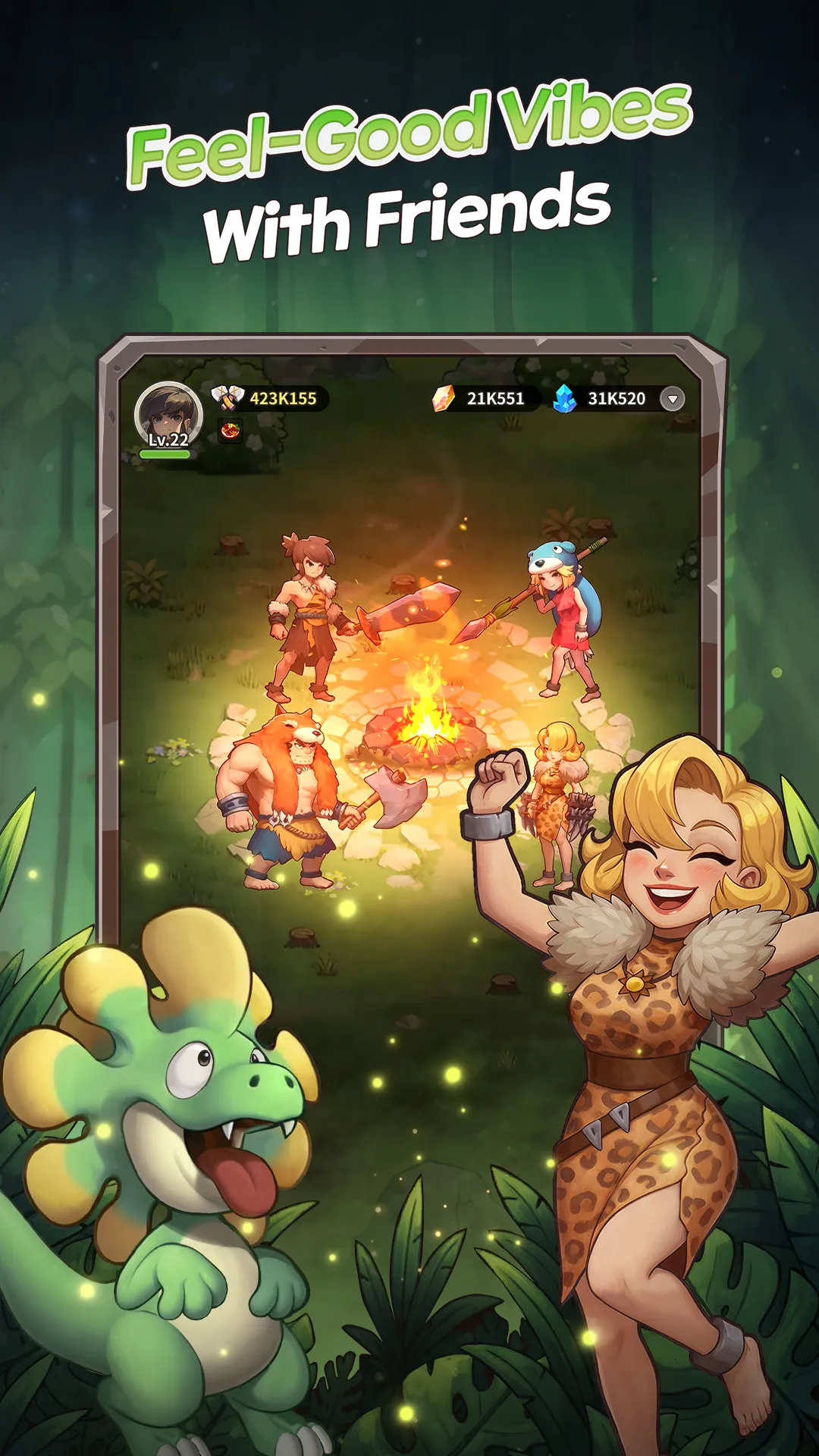 StoneAge: Idle Adventure | Indus Appstore | Screenshot