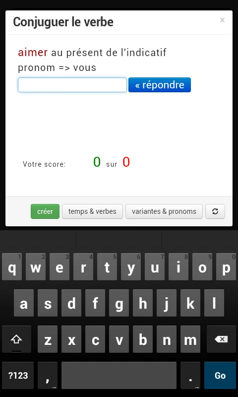 French Conjugation | Indus Appstore | Screenshot