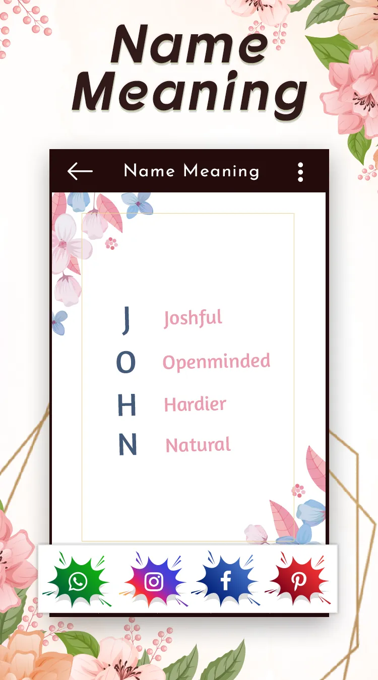 My Name Meaning | Indus Appstore | Screenshot