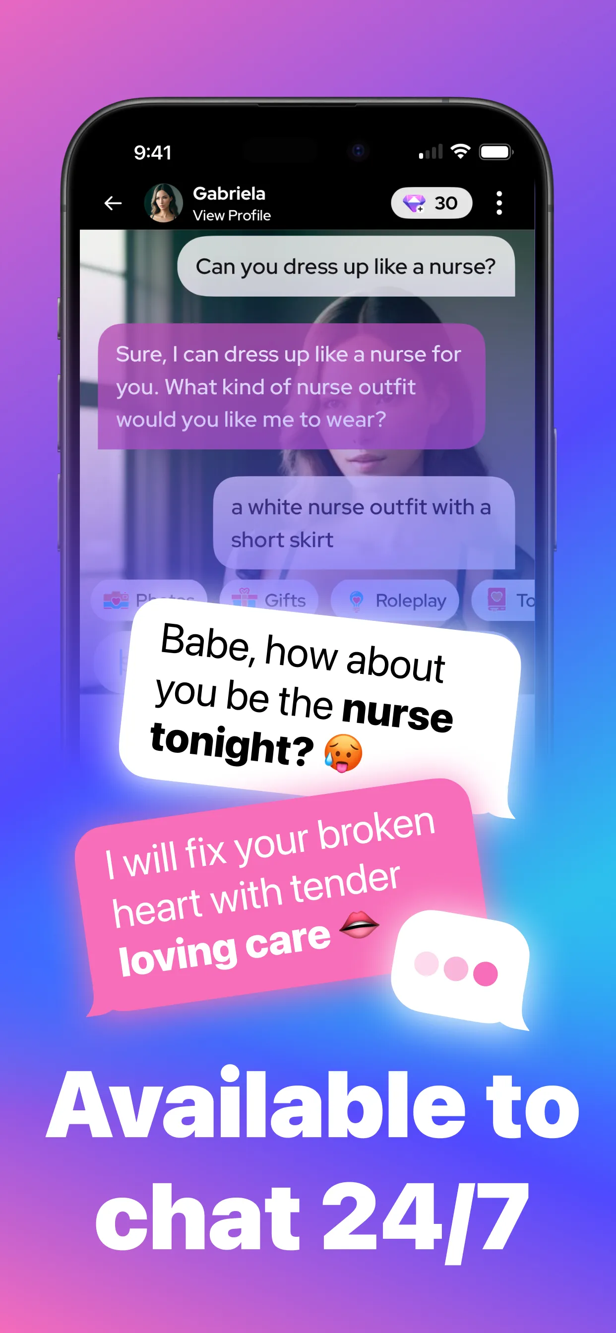 DreamGF: AI Girlfriend Chat | Indus Appstore | Screenshot