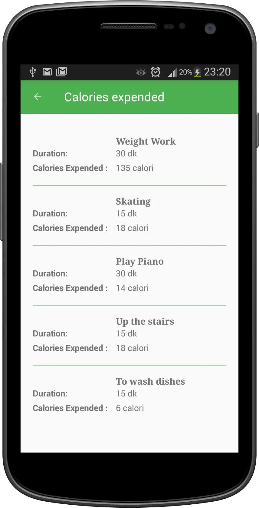 Calorie Calculator | Indus Appstore | Screenshot