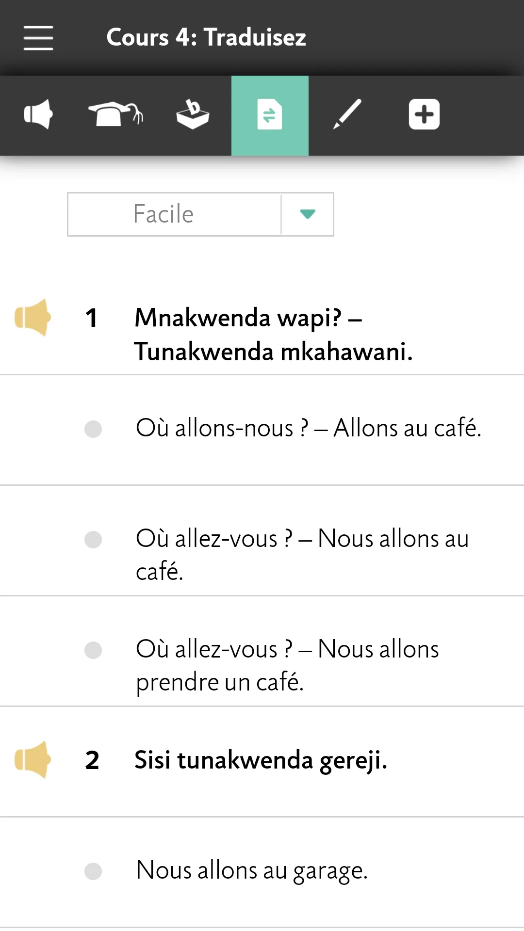 Apprendre Swahili Assimil | Indus Appstore | Screenshot