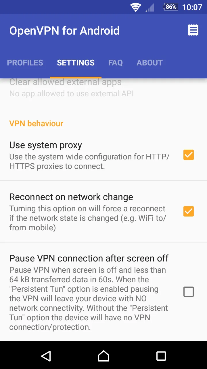 OpenVPN for Android | Indus Appstore | Screenshot