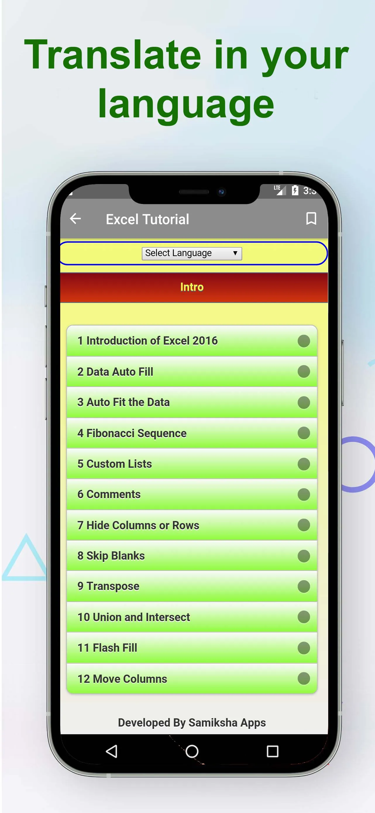 Excel Course Formula Functions | Indus Appstore | Screenshot