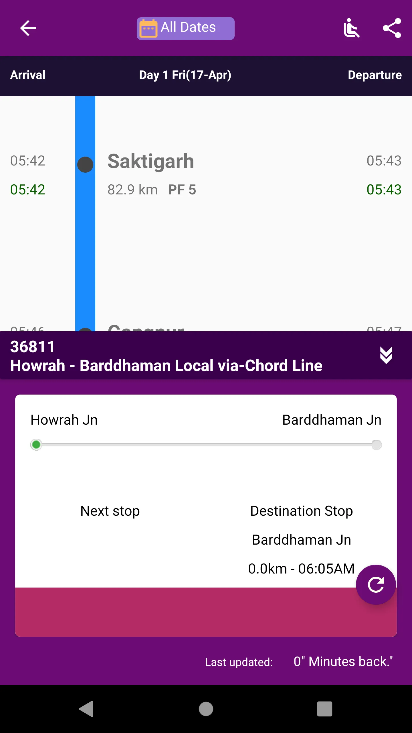 Kolkata Suburban Trains | Indus Appstore | Screenshot